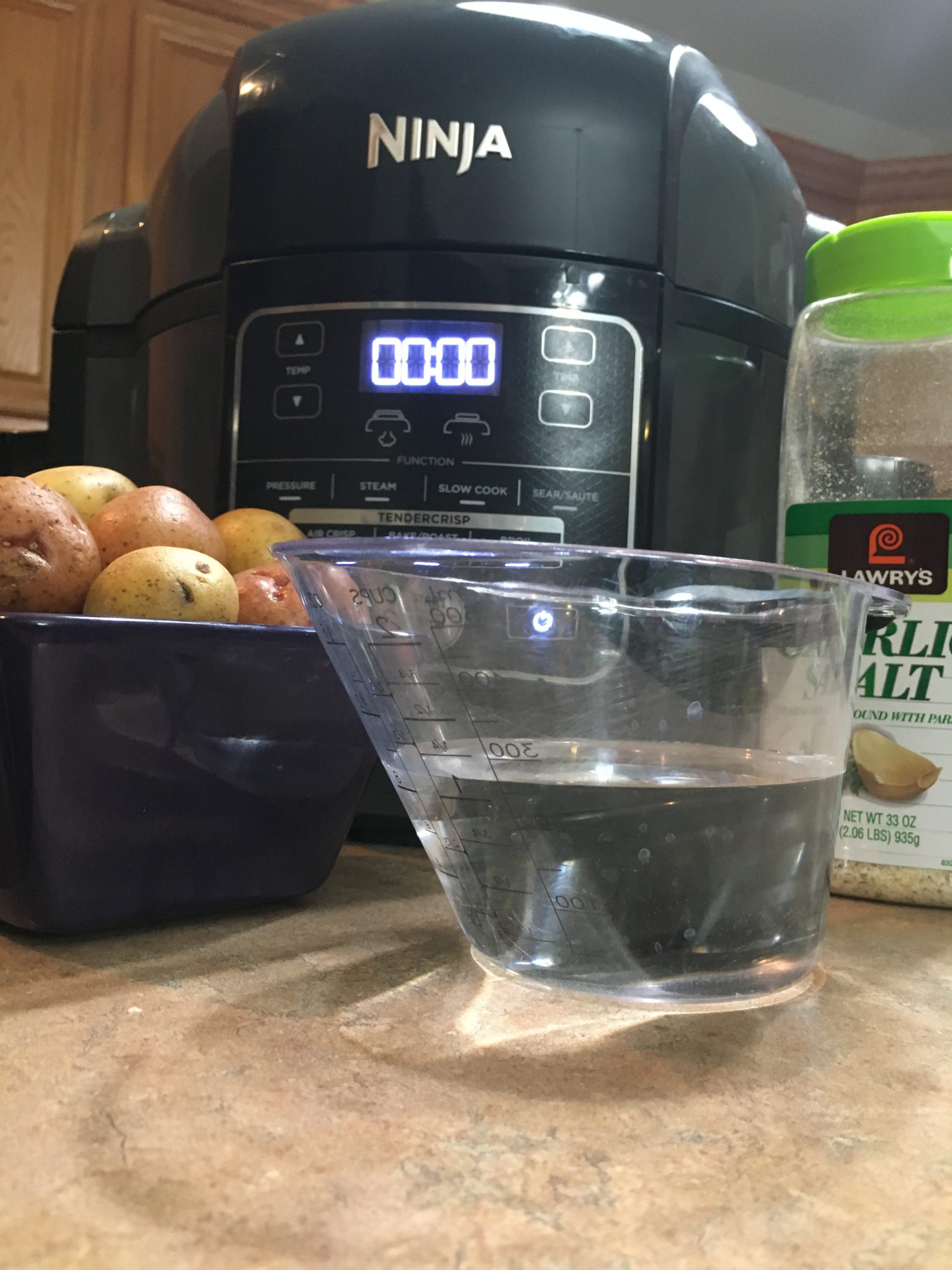 Ninja Foodi Baby Potatoes Busy Hockey Mama