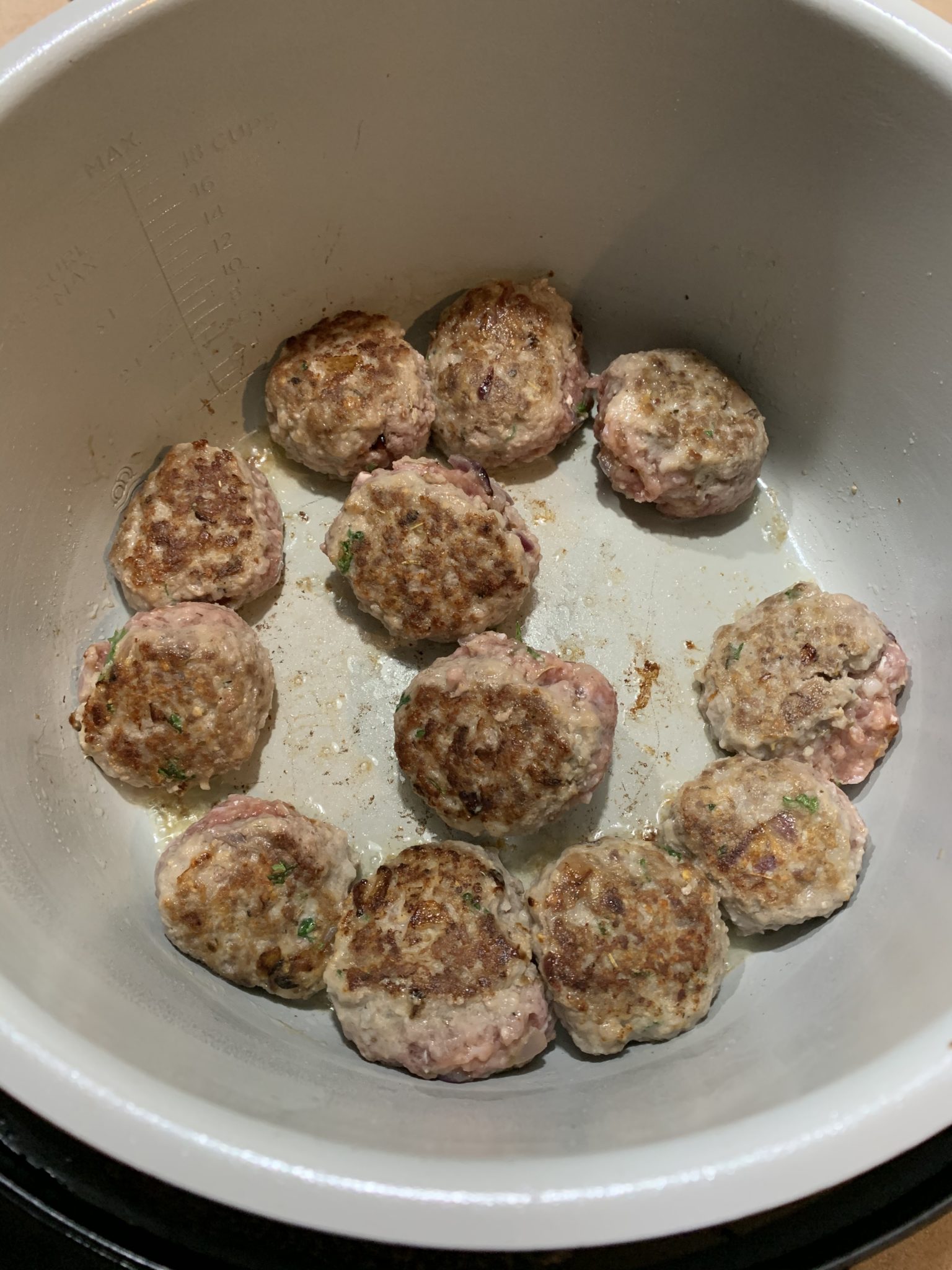 Ninja Foodi Spaghetti and Meatballs Busy Hockey Mama